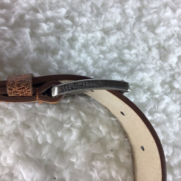 Steve Madden Chevron Quilted Belt Bag Cognac DA01 - Picture 3 of 5